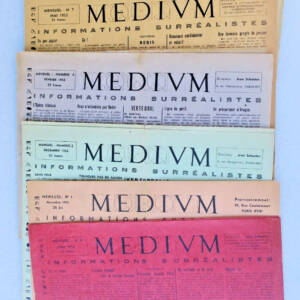 Surréalisme MÉDIUM. Informations surréalistes Jean Schuster