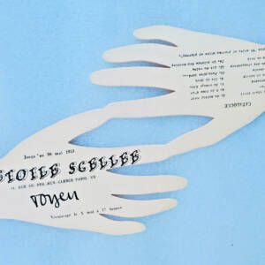 surréalisme Toyen, mai 1953, main découpée