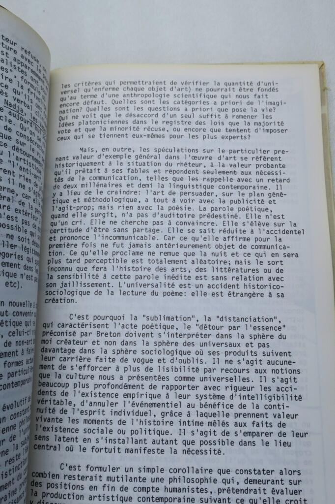 surréaliste Bounoure Bulletin De Liaison Surréaliste 1973