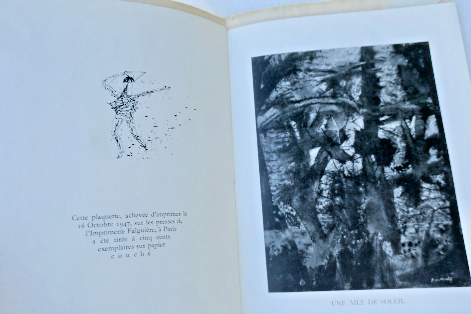 SURRÉALISTE BRETON André, HÉROLD Jacques. Jacques Hérold Cahiers d’Art 1947 - La Librairie Antique