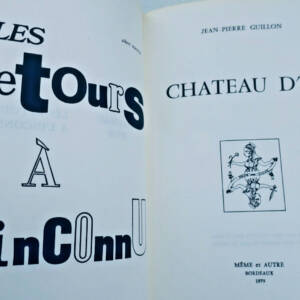 Surréaliste CHATEAU D'OS : LES RETOURS A L'INCONNU