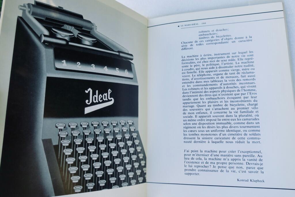 Surrealist works by Konrad KLAPHECK