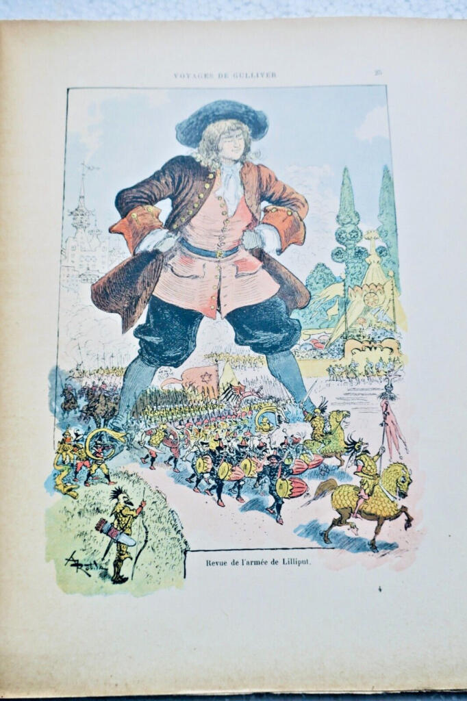 Gullivers Reisen illustriert von Robida