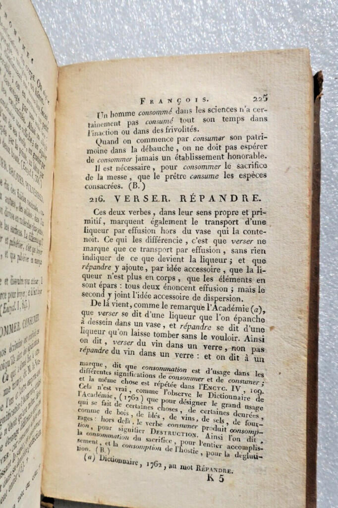 French synonyms and their proper usage
