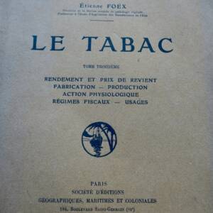 Tabac CAPUS LE TABAC 1930