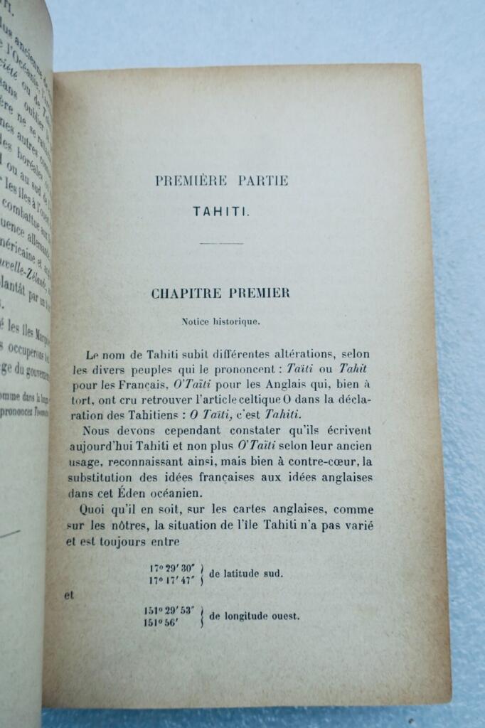 Tahiti and French Polynesian Colonies