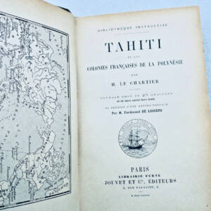 tahiti LE CHARTIER Tahiti et les Colonies Françaises de la Polynésie 1887
