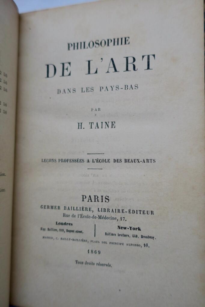 Art Philosophy: Lectures on Fine Arts
