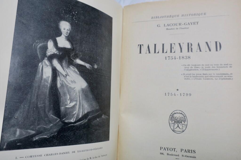 Biografie von Talleyrand