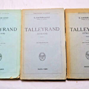 Talleyrand. 1754-1838
