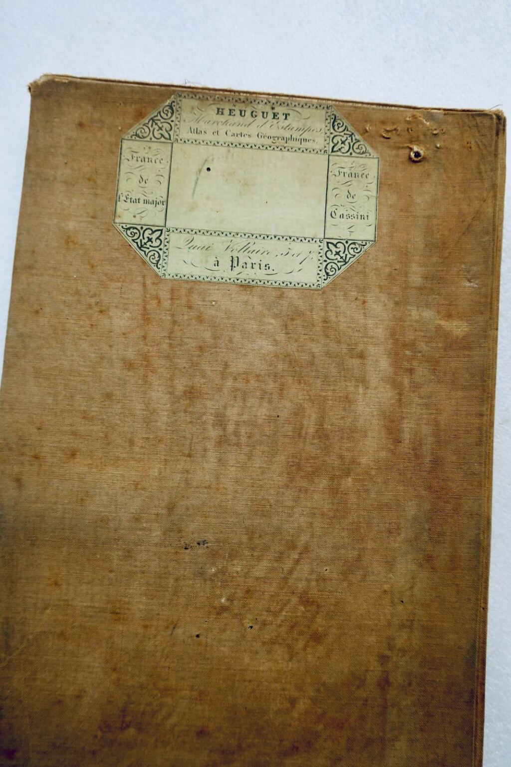 Historical map of Tarbes region
