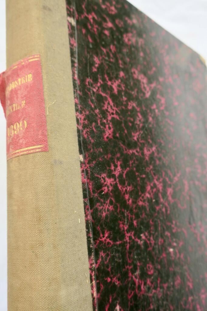 Textilindustriezeitschrift von 1890