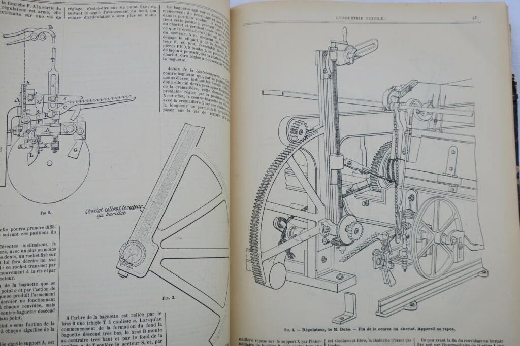 Textilindustriezeitschrift von 1890