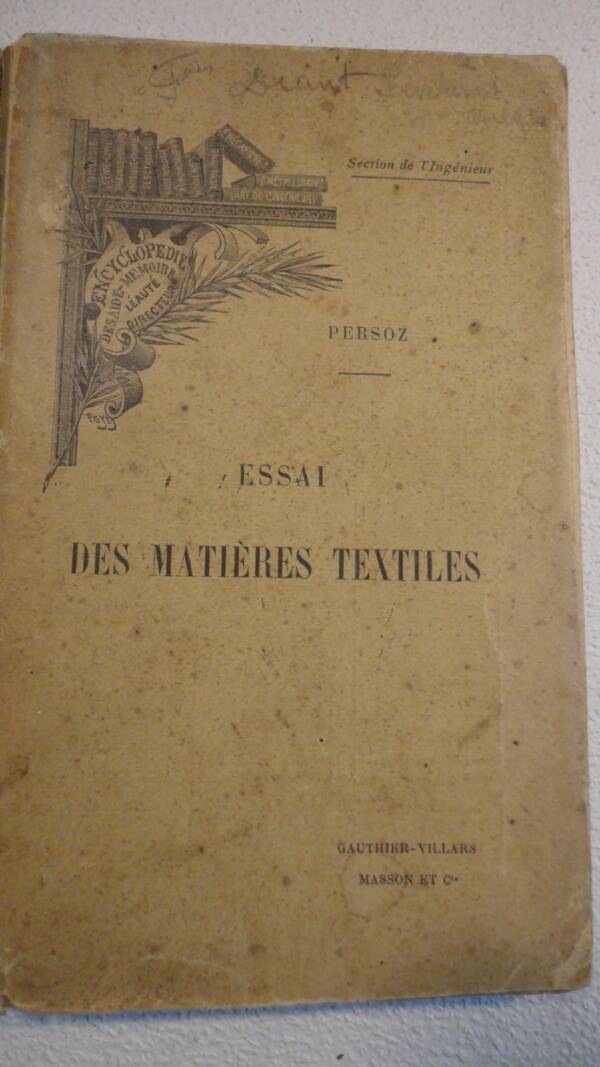 Textile testing manual from 1910
