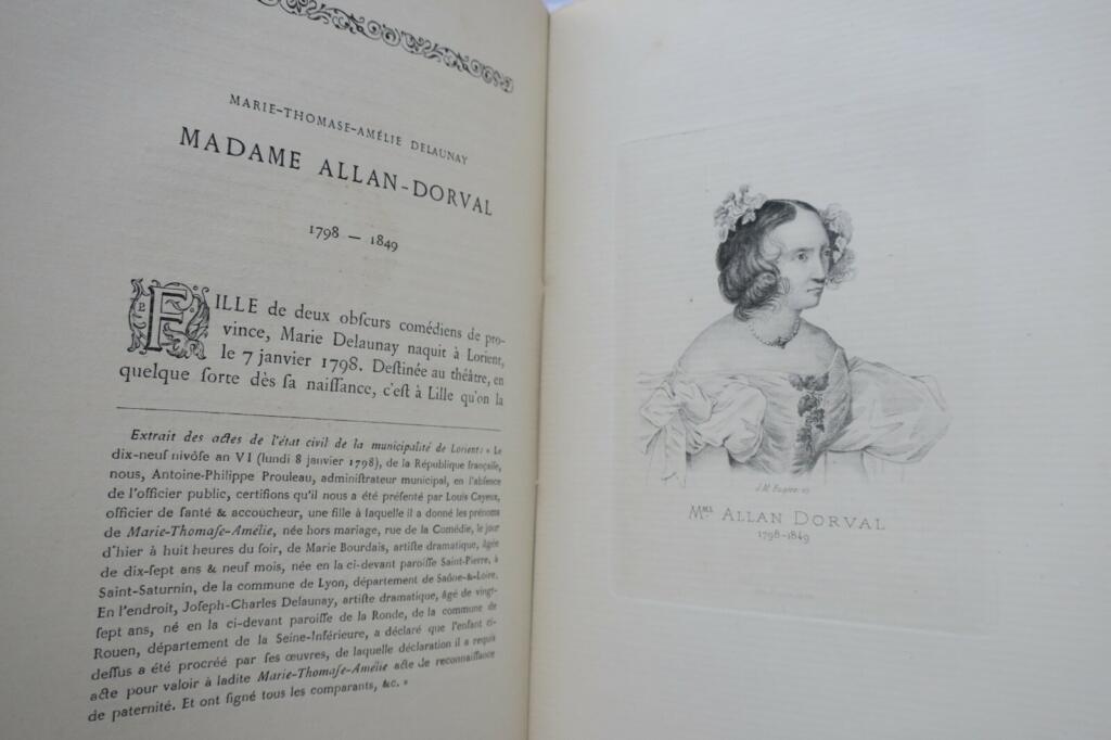 フランス劇場俳優ギャラリー 1760-1877年