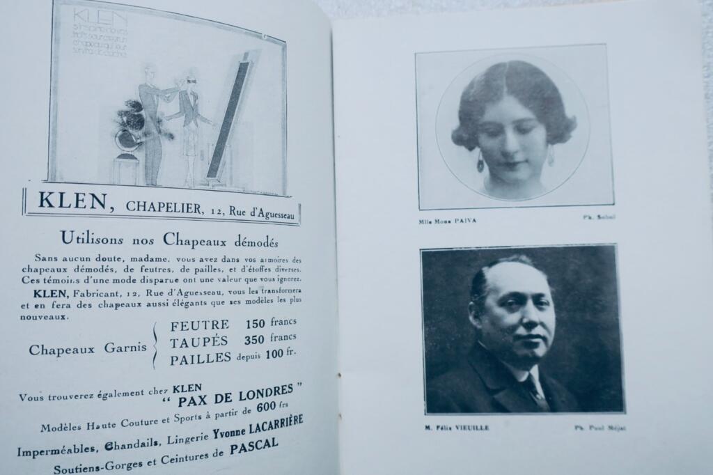 Manon in der Opéra-Comique-Saison 1927-28