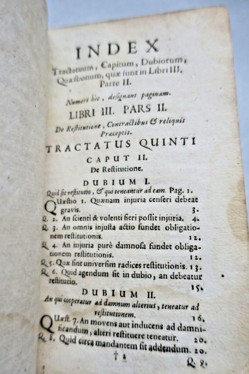 Theologia moralis antehac ex probatis auctoribus breviter concinata 1724