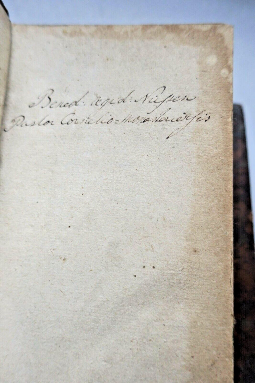 Theologia moralis antehac ex probatis auctoribus breviter concinata 1724