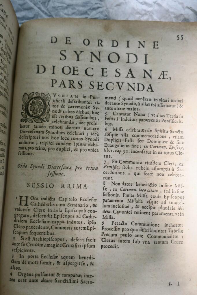 Thesaurus Sacrorum Rituum, sev Commentaria in rubricas 1672