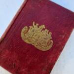 Victorianisches Miniatur-Toastbuch, 1853