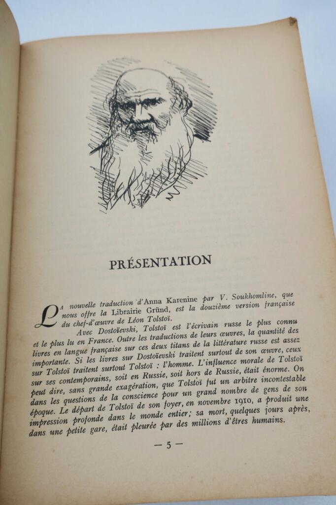 Tolstoï Léon Anna Karénine. Texte intégral illust-Crosnier
