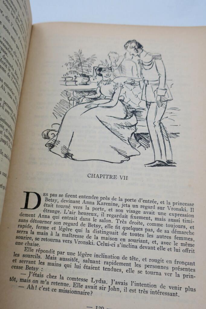 Tolstoï Léon Anna Karénine. Texte intégral illust-Crosnier