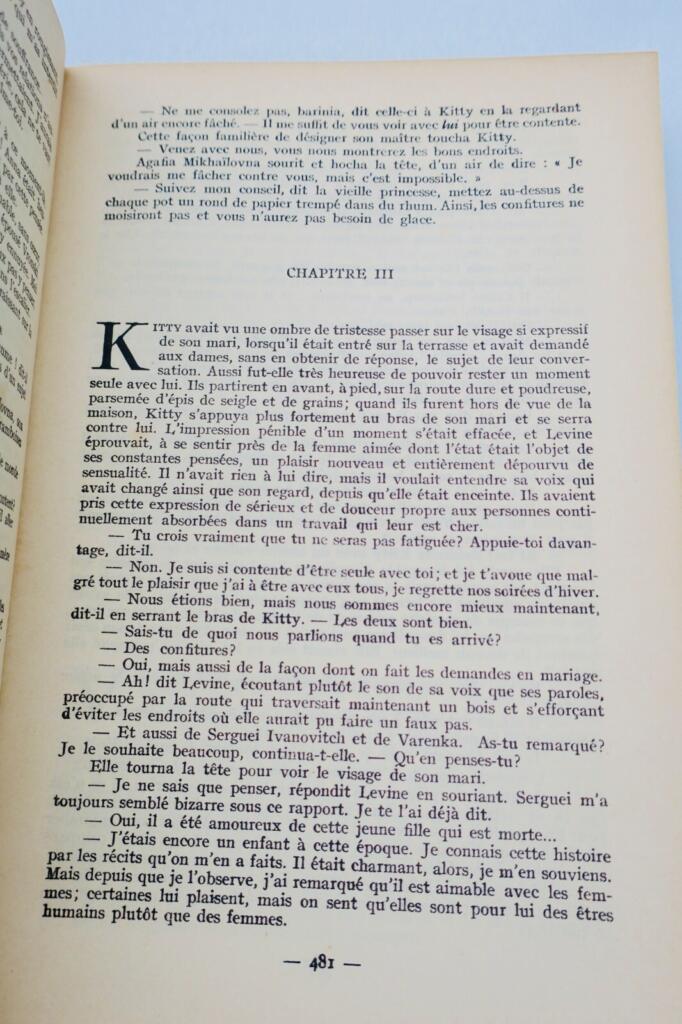 Tolstoï Léon Anna Karénine. Texte intégral illust-Crosnier