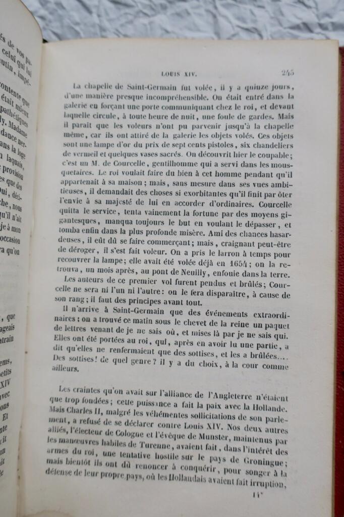 Touchard-Lafosse Chroniques Pittoresques et Critiques de L’Oeil de Boeuf 1845