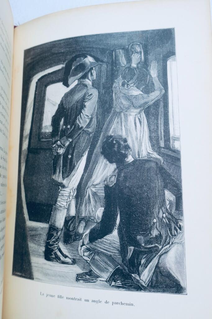Gustave Toudouzes Geistergondel mit Vogel-Illustrationen