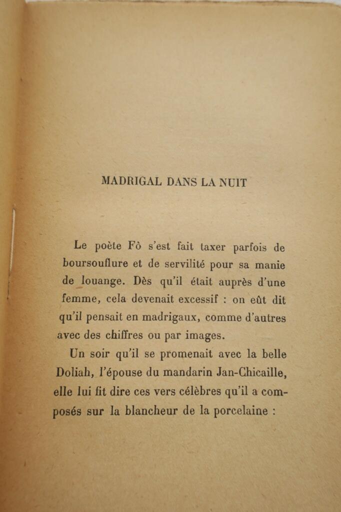 Toulets verspieltes Fantasiewerk von 1920