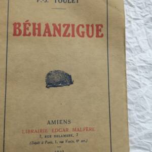 TOULET Paul-Jean. Béhanzigue. Contes. 1923