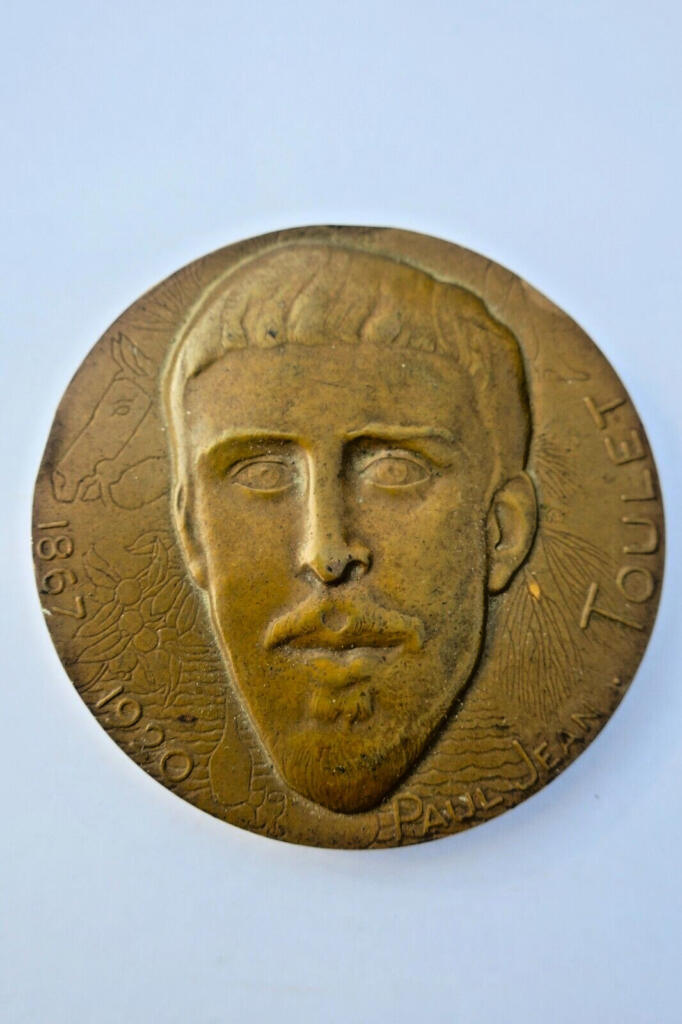 Bronze Medal 67mm, Signed Mérelle