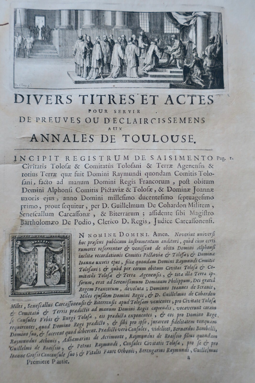 TOULOUSE Annales de la ville de Toulouse depuis la réunion de la Comté 1687 – Image 7