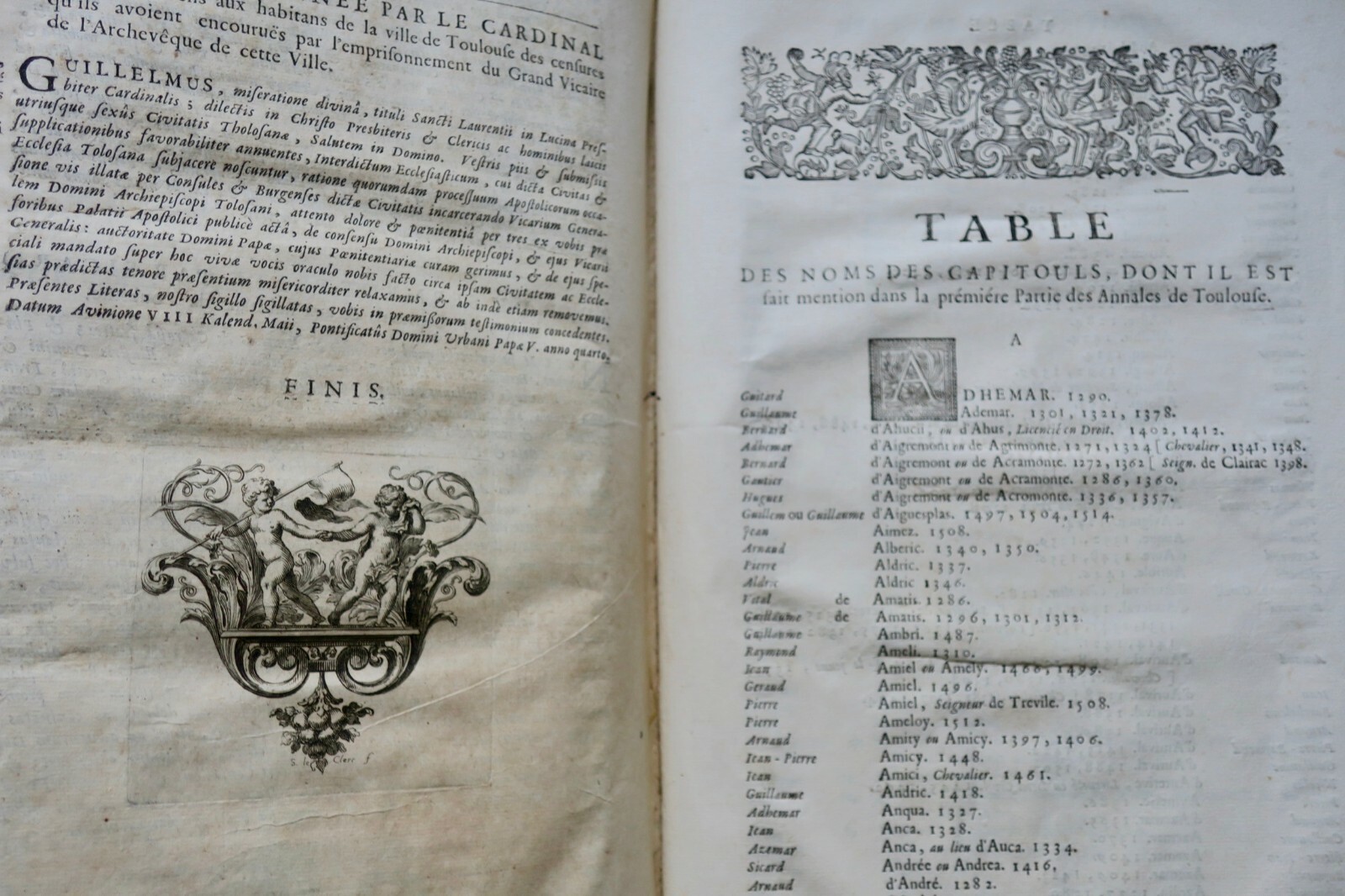 TOULOUSE Annales de la ville de Toulouse depuis la réunion de la Comté 1687 – Image 4