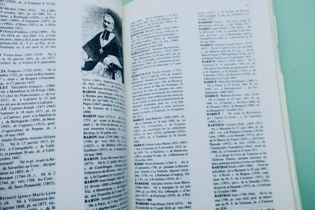 Toulouse Ecclesia Tolosana – Le clergé du diocèse de Toulouse au XIX & XX ème