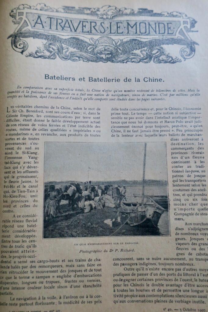 Weltreise-Wochenzeitschrift 1907