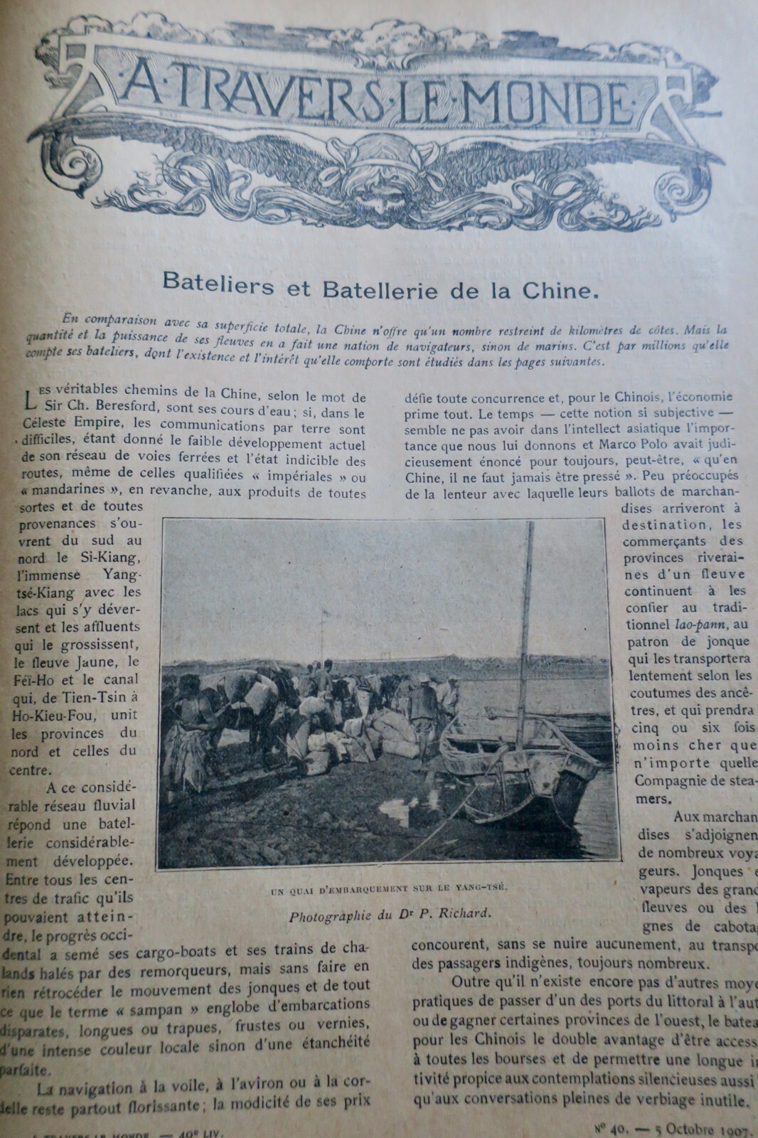 Tour du monde. Nouveau journal des voyages 1907 – Image 12