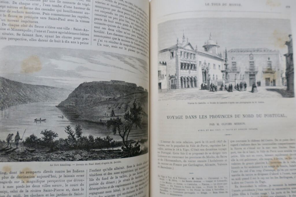 Global expeditions and travel accounts from 1861