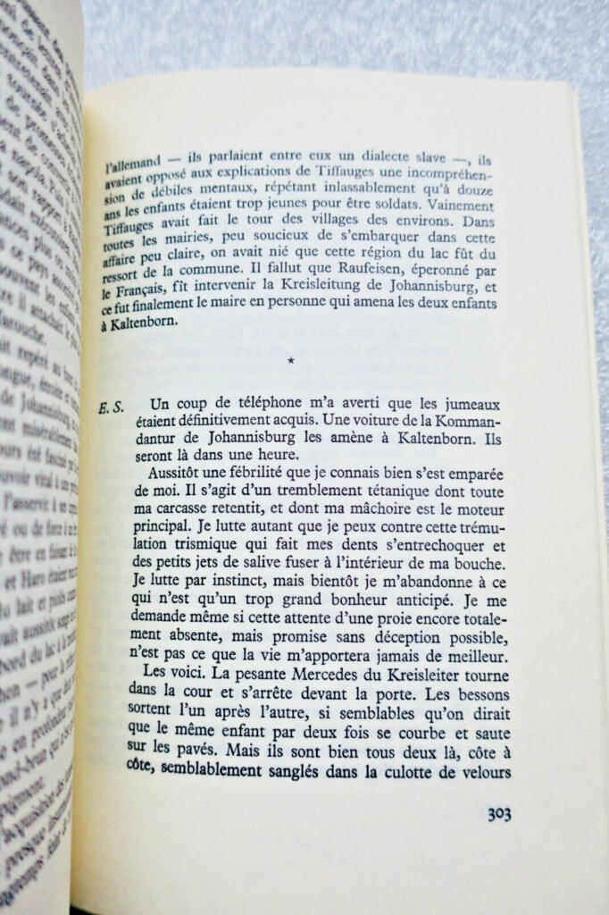 Tournier (Michel). Le Roi des aulnes 1970