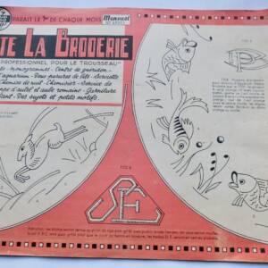 TOUTE LA BRODERIE n°12 à 17 & n°77