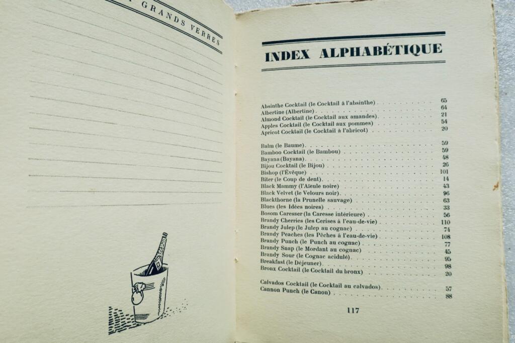 Klassische Cocktail- und Getränkerezepte mit zeitgenössischen Illustrationen