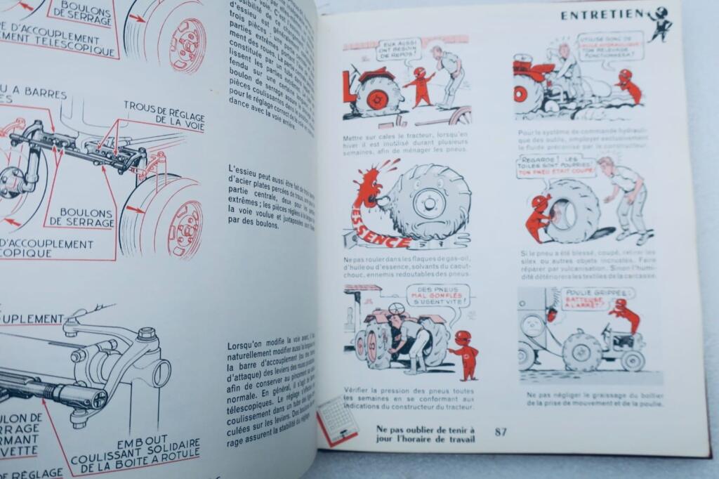 拖拉机维护指南 1961