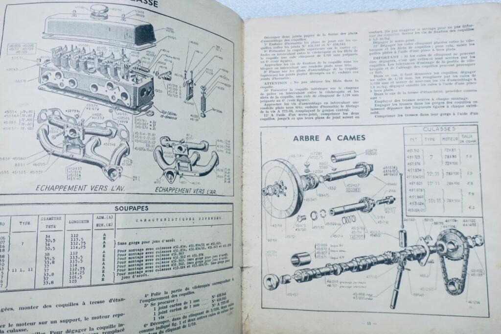 シトロエン・トラクシオン・アヴァン技術解説書 1953