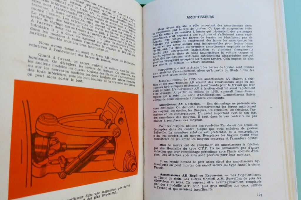 Vorderachsen-Wartungshandbuch Citroën 9, 11, 15