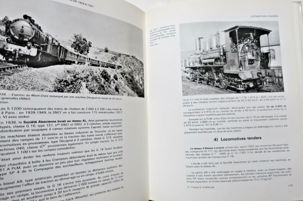 Dampflokomotiven der französischen Bahnen