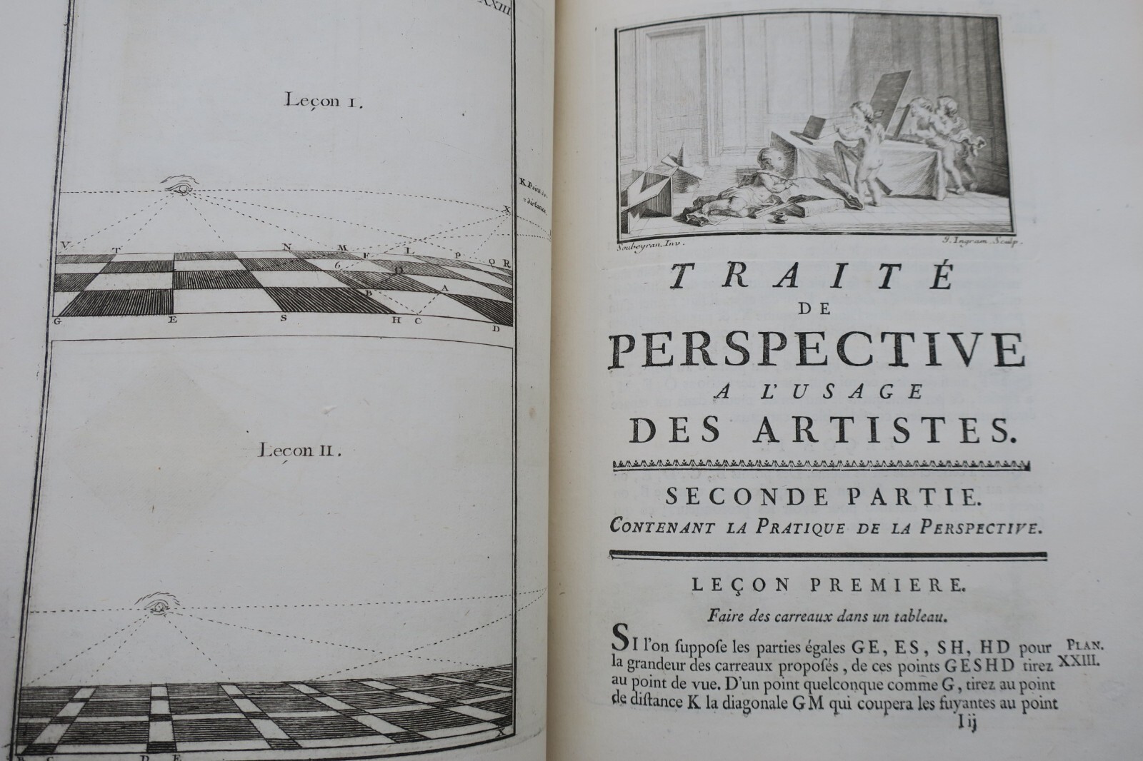 Traité de Perspective à l'usage des Artistes 1750 – Image 12
