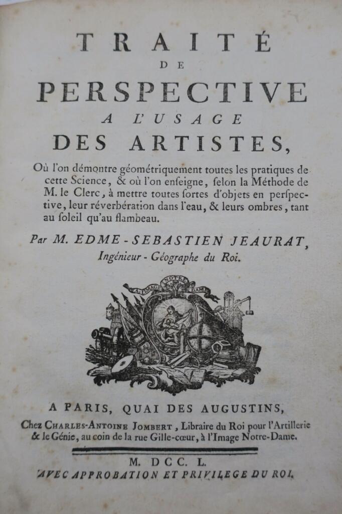 18th-century perspective treatise for artists