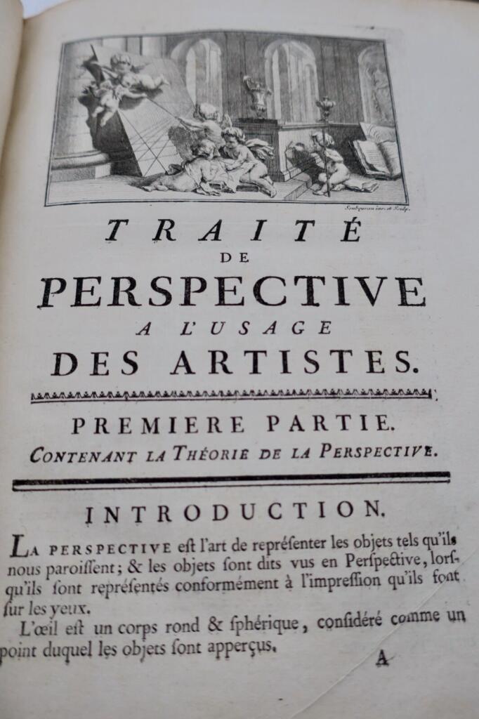 18th-century perspective treatise for artists