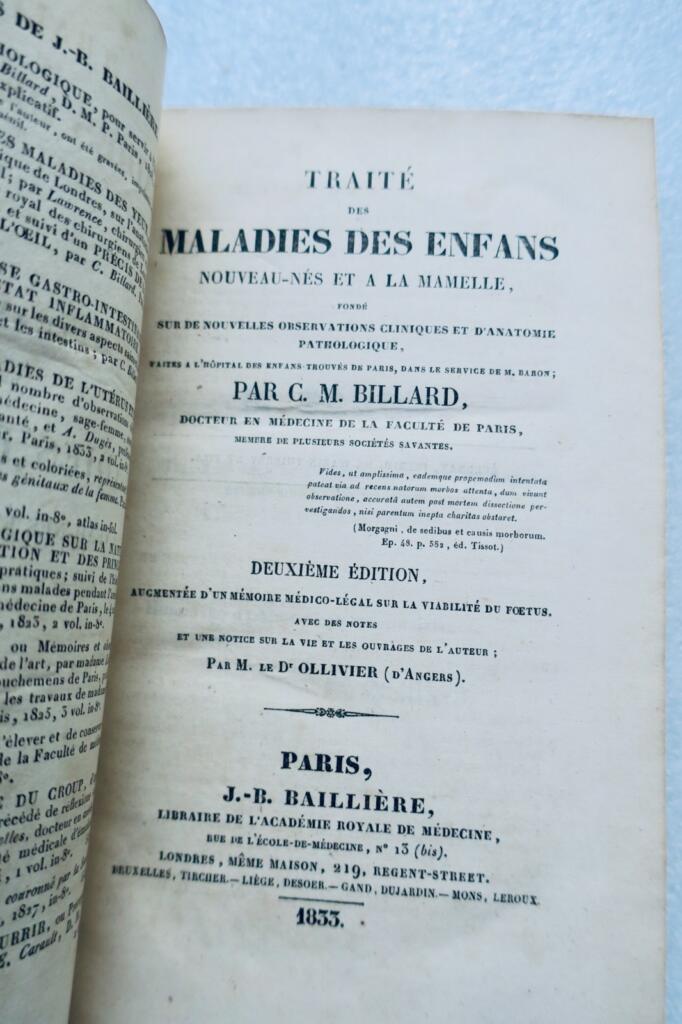 19世紀の画期的小児科学書