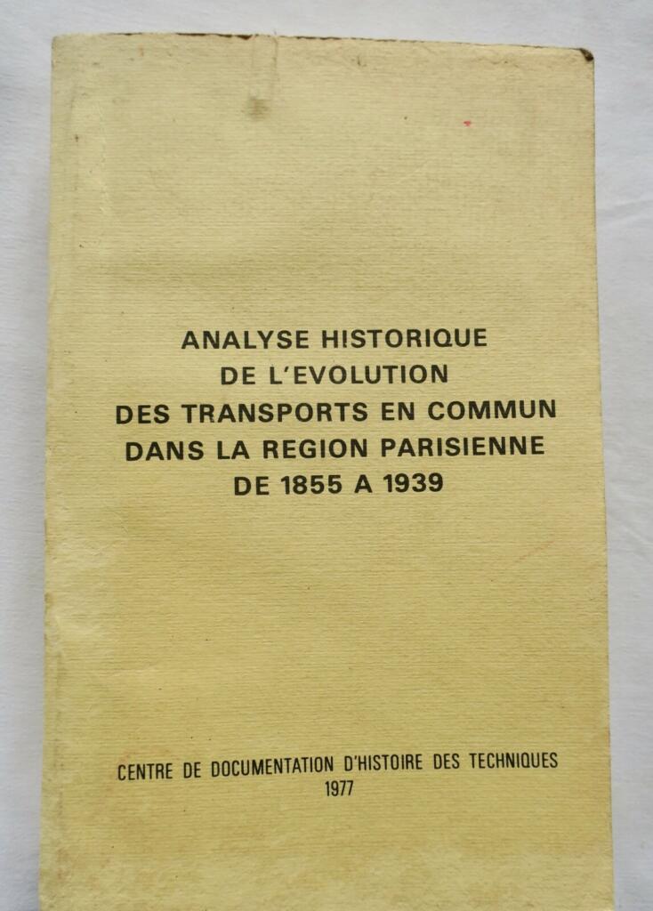 Historische Analyse des öffentlichen Verkehrs in Paris